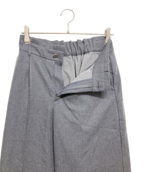 stola.（ストラ）stola. (ストラ) ウエストディテール入りワイドパンツ グレー サイズ:38の古着・服飾アイテム