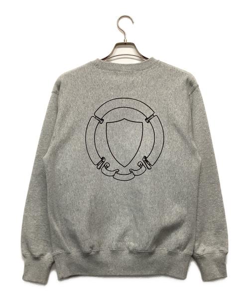 FRAGMENT DESIGN（フラグメントデザイン）FRAGMENT DESIGN (フラグメントデザイン) クルーネックスウェット グレー サイズ:Sの古着・服飾アイテム