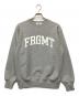 FRAGMENT DESIGN（フラグメントデザイン）の古着「クルーネックスウェット」｜グレー