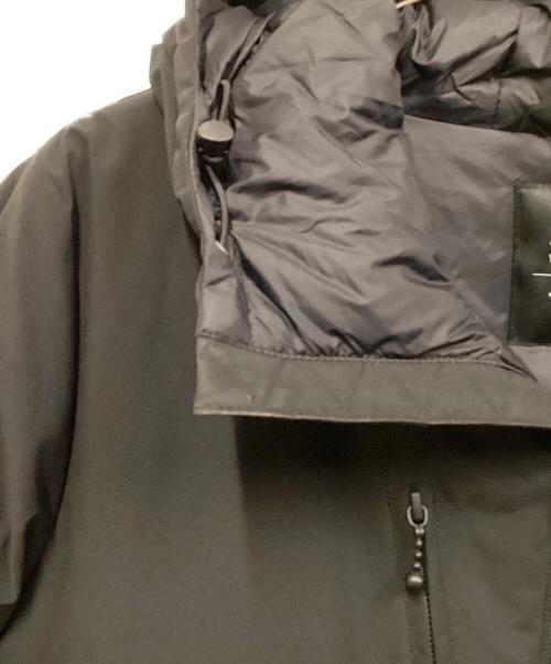s'yte（サイト）s'yte (サイト) TAION (タイオン) STITCHLESS HOODED DOWN JACKET ブラック サイズ:SIZE 2の古着・服飾アイテム