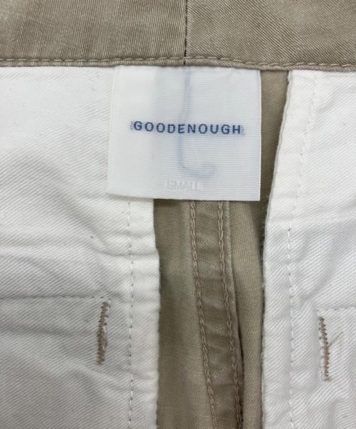 GOODENOUGH（グッドイナフ）GOODENOUGH (グッドイナフ) コットンパンツ ベージュ サイズ:Sの古着・服飾アイテム