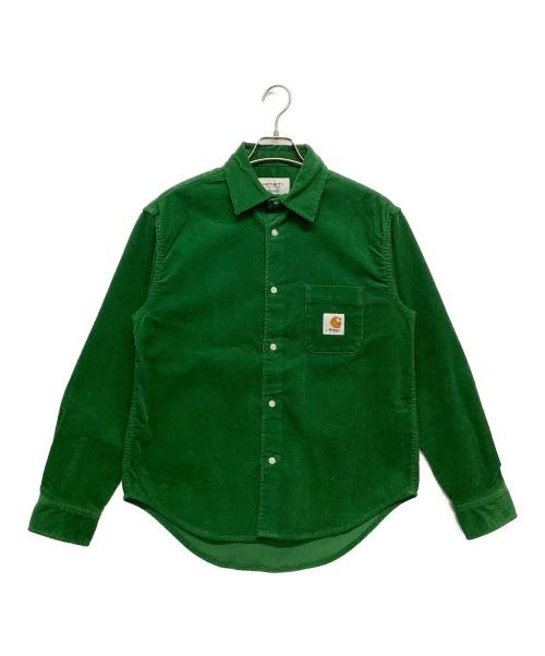 CarHartt（カーハート）CarHartt (カーハート) AWAKE (アウェイク) AWAKE NY SHIRT グリーン サイズ:XSの古着・服飾アイテム