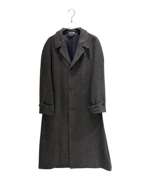 AURALEE（オーラリー）AURALEE (オーラリー) ALPACA WOOL SILK TWEED SOUTIEN COLLAR COAT A25AC01LS ブラウン×グレー サイズ:3の古着・服飾アイテム