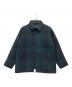 DESCENDANT（ディセンダント）の古着「CLAIRTON PLAID JACKET」｜グリーン×ネイビー