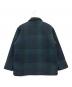 DESCENDANT (ディセンダント) CLAIRTON PLAID JACKET グリーン×ネイビー サイズ:1：28000円