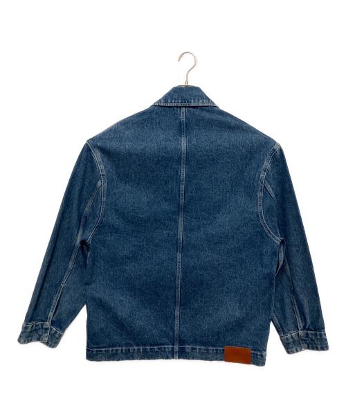 STUDIO NICHOLSON（スタジオ ニコルソン）STUDIO NICHOLSON (スタジオ ニコルソン) REGI JACKET IN BEACH FADE インディゴ サイズ:XSの古着・服飾アイテム