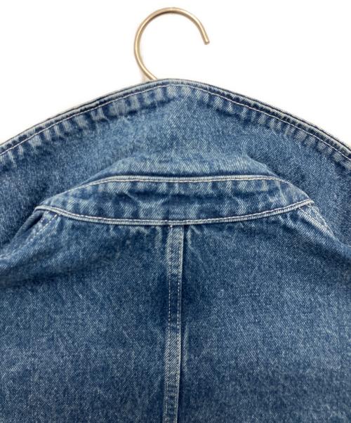 STUDIO NICHOLSON（スタジオ ニコルソン）STUDIO NICHOLSON (スタジオ ニコルソン) REGI JACKET IN BEACH FADE インディゴ サイズ:XSの古着・服飾アイテム