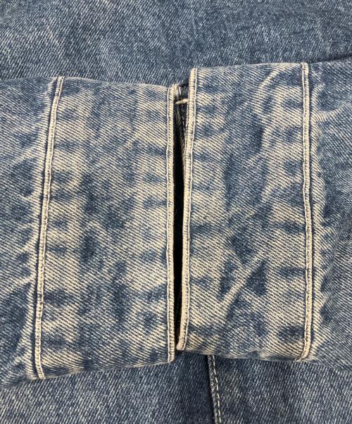 STUDIO NICHOLSON（スタジオ ニコルソン）STUDIO NICHOLSON (スタジオ ニコルソン) REGI JACKET IN BEACH FADE インディゴ サイズ:XSの古着・服飾アイテム