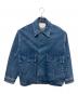 STUDIO NICHOLSON（スタジオ ニコルソン）の古着「REGI JACKET IN BEACH FADE」｜インディゴ