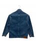 STUDIO NICHOLSON (スタジオ ニコルソン) REGI JACKET IN BEACH FADE インディゴ サイズ:XS：30000円
