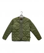 CDG×ALPHAシーディージー×アルファ）の古着「キルティングジャケット」｜オリーブ