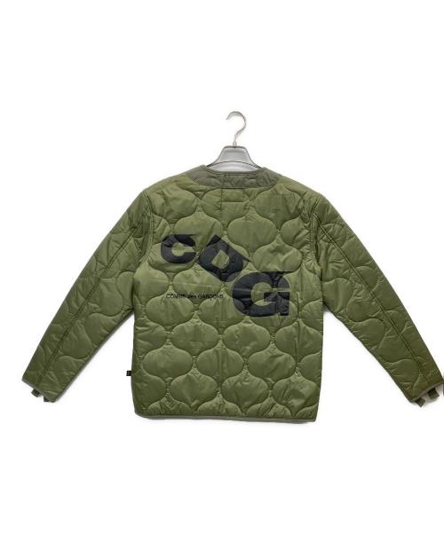 CDG（シーディージー）CDG (シーディージー) ALPHA (アルファ) キルティングジャケット オリーブ サイズ:Ｓの古着・服飾アイテム