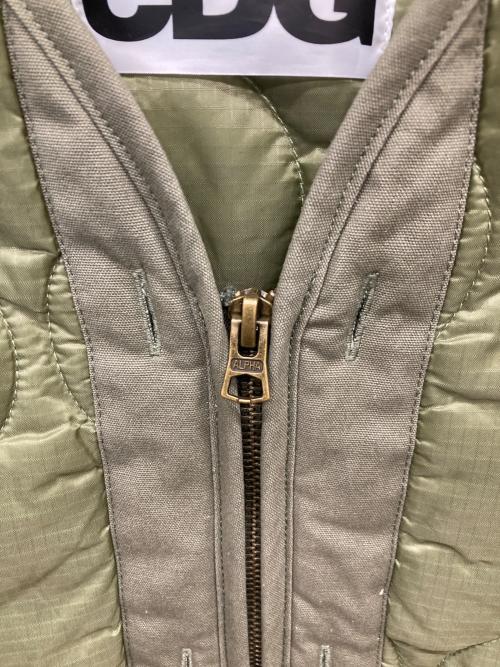 CDG（シーディージー）CDG (シーディージー) ALPHA (アルファ) キルティングジャケット オリーブ サイズ:Ｓの古着・服飾アイテム