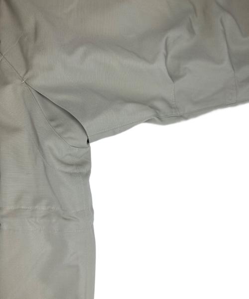 AURALEE（オーラリー）AURALEE (オーラリー) WOOL MAX CANVAS HIGH NECK ZIP BLOUSON ライトカーキ サイズ:3の古着・服飾アイテム