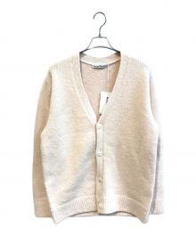 Acne studios（アクネ ストゥディオス）の古着「Korval New Biomix Cardigan　FN-MN-KNIT000440」｜ピンク