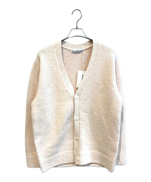 Acne studios（アクネ ストゥディオス）ACNE STUDIOS (アクネ ストゥディオス) Korval New Biomix Cardigan　FN-MN-KNIT000440 ピンク サイズ:Sの古着・服飾アイテム