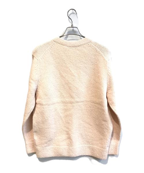 Acne studios（アクネ ストゥディオス）ACNE STUDIOS (アクネ ストゥディオス) Korval New Biomix Cardigan　FN-MN-KNIT000440 ピンク サイズ:Sの古着・服飾アイテム