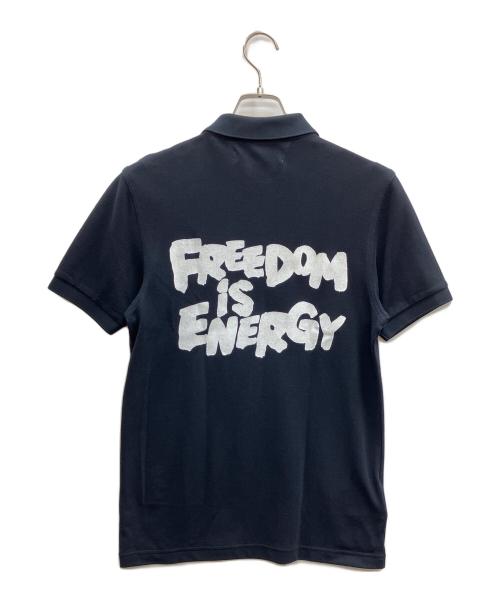 FRED PERRY（フレッドペリー）FRED PERRY (フレッドペリー) COMME des GARCONS SHIRT (コムデギャルソンシャツ) POLO SHIRT Strong Will ネイビー サイズ:Sの古着・服飾アイテム