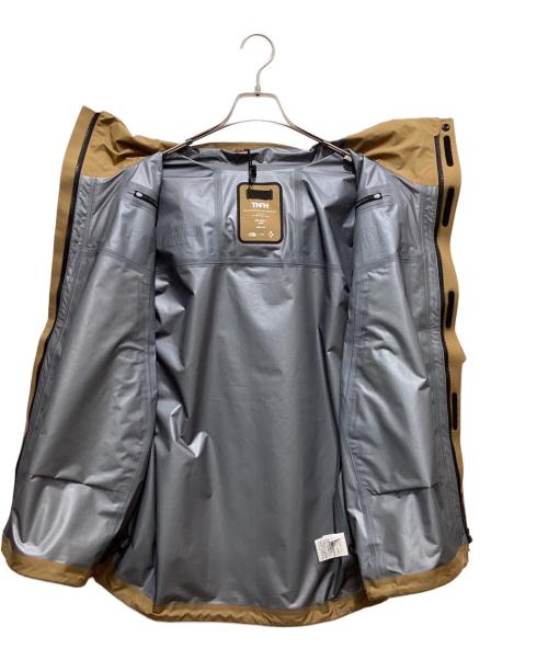 HYKE（ハイク）HYKE (ハイク) THE NORTH FACE (ザ ノース フェイス) GTX Trail Jacket ベージュ×ブラック サイズ:Sの古着・服飾アイテム