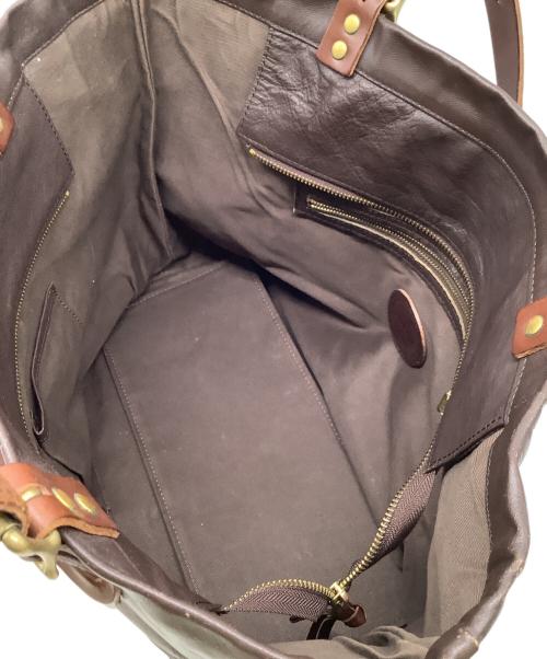 SLOW（スロウ）SLOW (スロウ) レザートートバッグ ブラウンの古着・服飾アイテム