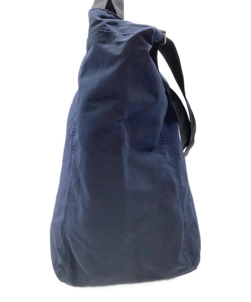 COMME des GARCONS HOMME（コムデギャルソン オム）COMME des GARCONS HOMME (コムデギャルソン オム) 綿ナイロングログラン LOGO BAG ネイビー 未使用品の古着・服飾アイテム