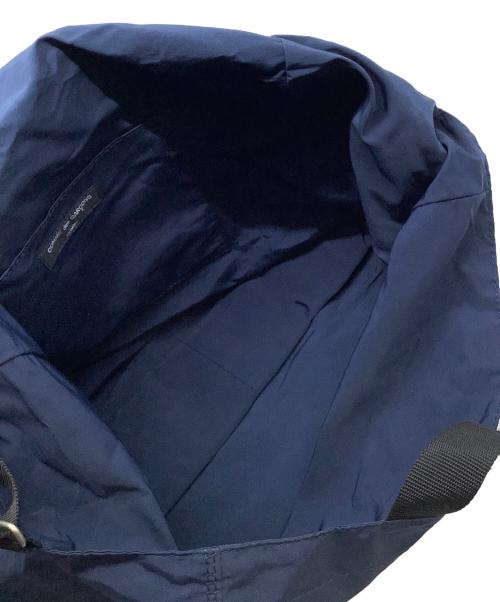 COMME des GARCONS HOMME（コムデギャルソン オム）COMME des GARCONS HOMME (コムデギャルソン オム) 綿ナイロングログラン LOGO BAG ネイビー 未使用品の古着・服飾アイテム