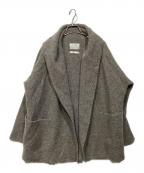 Lauren Manoogianローレン マヌージアン）の古着「ダブルフェイスニットコート」｜グレー