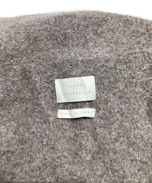 Lauren Manoogian（ローレン マヌージアン）Lauren Manoogian (ローレン マヌージアン) ダブルフェイスニットコート グレー サイズ:1の古着・服飾アイテム