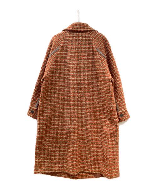 ANDERSSON BELL（アンダーソンベル）Andersson Bell (アンダーソンベル) コート オレンジ/ブラウン サイズ:XSの古着・服飾アイテム