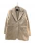 anuans（アニュアンス）の古着「モヘアシャギーテーラードジャケット」｜ベージュ