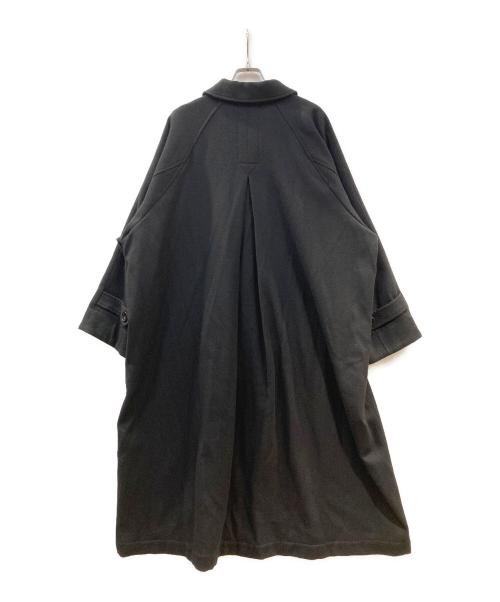 journal standard luxe（ジャーナルスタンダード ラックス）JOURNAL STANDARD LUXE (ジャーナルスタンダード ラックス) カルゼツィード ステンコート ブラック サイズ:Freeの古着・服飾アイテム