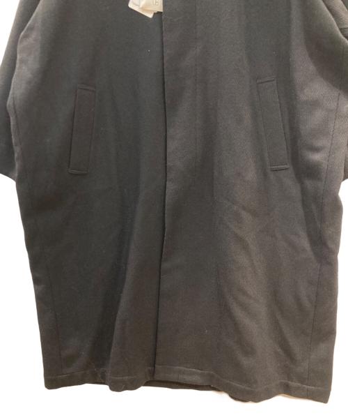 journal standard luxe（ジャーナルスタンダード ラックス）JOURNAL STANDARD LUXE (ジャーナルスタンダード ラックス) カルゼツィード ステンコート ブラック サイズ:Freeの古着・服飾アイテム