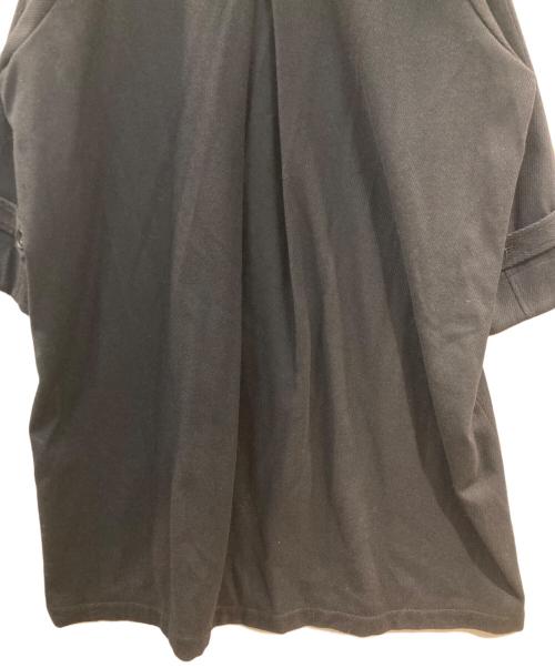 journal standard luxe（ジャーナルスタンダード ラックス）JOURNAL STANDARD LUXE (ジャーナルスタンダード ラックス) カルゼツィード ステンコート ブラック サイズ:Freeの古着・服飾アイテム