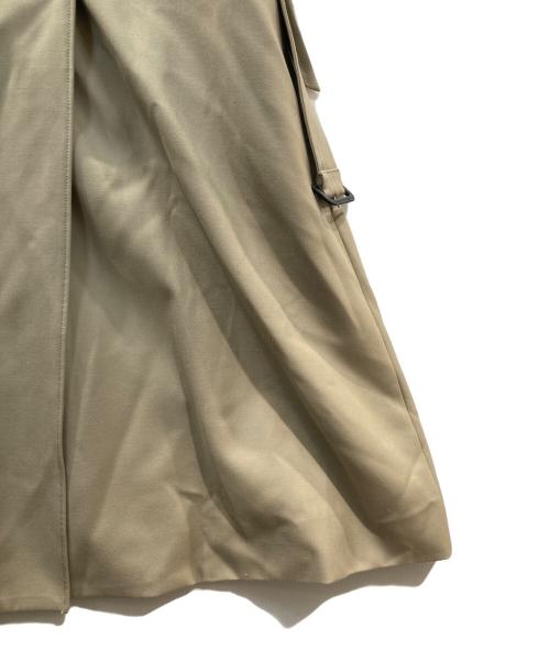 anuans（アニュアンス）anuans (アニュアンス) ウールギャバジントレンチコート ベージュ サイズ:M 未使用品の古着・服飾アイテム