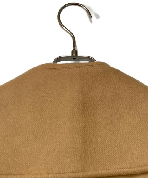 NINA RICCI（ニナリッチ）NINA RICCI (ニナリッチ) ダブルブレスト ウール混コート キャメル サイズ:36の古着・服飾アイテム