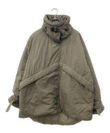 WILD THINGS×URBAN RESEARCH BUYERS SELECT（ワイルドシングス×アーバンリサーチ バイヤーズセレクト）の古着「belted puff jacket」｜オリーブ
