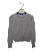 BLUE LABEL CRESTBRIDGEブルーレーベルクレストブリッジ）の古着「ニットカーディガン」｜グレー