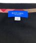 中古・古着 BLUE LABEL CRESTBRIDGE (ブルーレーベルクレストブリッジ) ニットカーディガン/クルーネックニットカーディガン ブラック サイズ:38：5000円