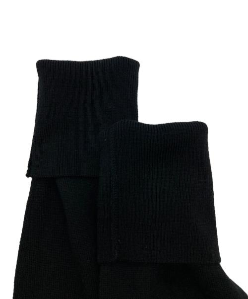 BLUE LABEL CRESTBRIDGE（ブルーレーベルクレストブリッジ）BLUE LABEL CRESTBRIDGE (ブルーレーベルクレストブリッジ) ウォッシャブルウールカーディガン ブラック サイズ:38の古着・服飾アイテム