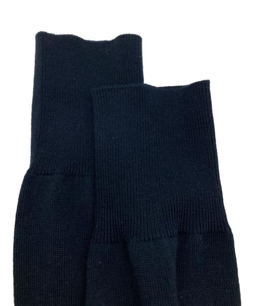 BLUE LABEL CRESTBRIDGE（ブルーレーベルクレストブリッジ）BLUE LABEL CRESTBRIDGE (ブルーレーベルクレストブリッジ) クルーネックカーディガン ネイビー サイズ:38の古着・服飾アイテム