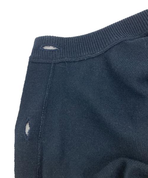 BLUE LABEL CRESTBRIDGE（ブルーレーベルクレストブリッジ）BLUE LABEL CRESTBRIDGE (ブルーレーベルクレストブリッジ) クルーネックカーディガン ネイビー サイズ:38の古着・服飾アイテム