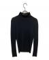 BLUE LABEL CRESTBRIDGE（ブルーレーベルクレストブリッジ）の古着「ウォッシャブルウールタートルネック」｜ブラック