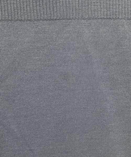 BLUE LABEL CRESTBRIDGE（ブルーレーベルクレストブリッジ）BLUE LABEL CRESTBRIDGE (ブルーレーベルクレストブリッジ) ハイゲージウォッシャブルウールプルオーバー ブルー サイズ:38の古着・服飾アイテム