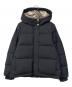 BLUE LABEL CRESTBRIDGE（ブルーレーベルクレストブリッジ）の古着「ハイマルチピーチタフタショートダウンコート」｜ネイビー