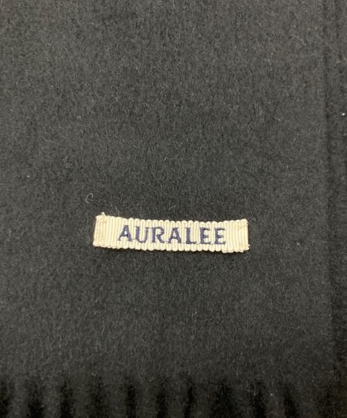 AURALEE（オーラリー）AURALEE (オーラリー) フリンジストール ブラックの古着・服飾アイテム