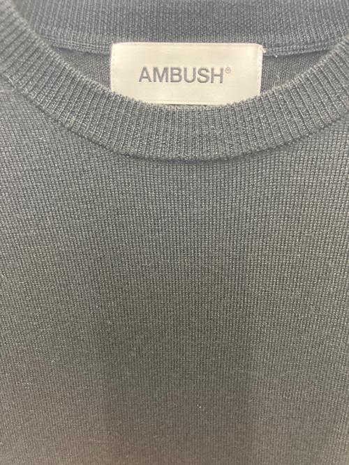 AMBUSH（アンブッシュ）AMBUSH (アンブッシュ) ウールニット ブラック サイズ:SIZE 1の古着・服飾アイテム