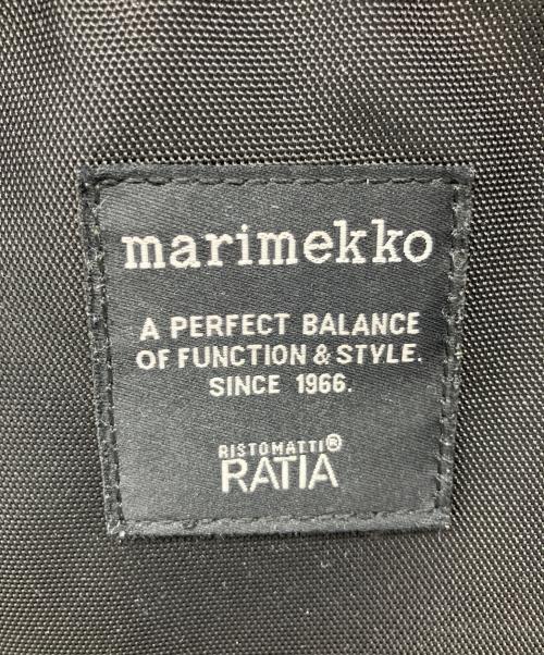 marimekko（マリメッコ）marimekko (マリメッコ) バックパック ブラックの古着・服飾アイテム