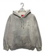 SUPREMEシュプリーム）の古着「Overdyed S Logo Hooded Sweatshirt/ロゴパーカー」｜グレー