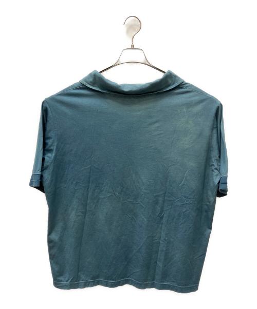 Porter Classic（ポータークラシック）Porter Classic (ポータークラシック) オープンカラーカットソー ブルー サイズ:4の古着・服飾アイテム