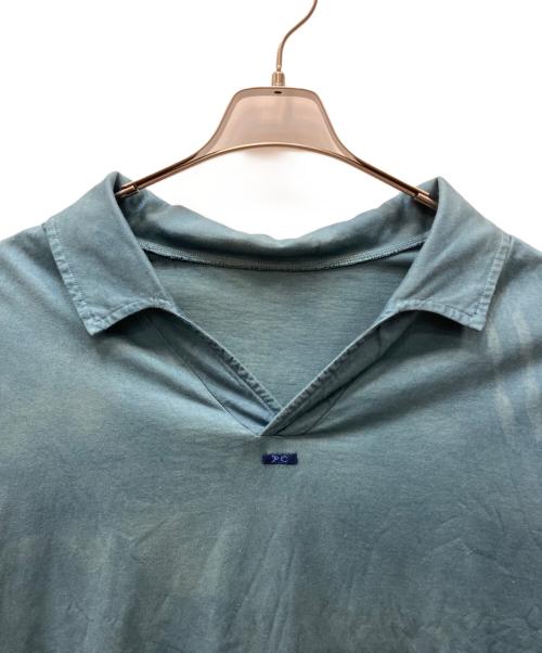 Porter Classic（ポータークラシック）Porter Classic (ポータークラシック) オープンカラーカットソー ブルー サイズ:4の古着・服飾アイテム